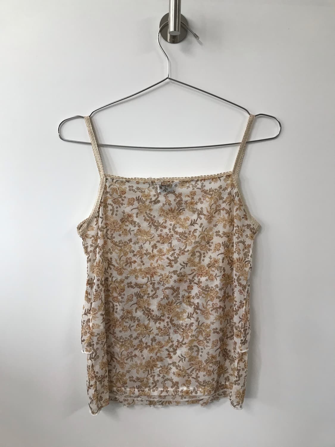 빈티지 플라워 캉캉 슬리브리스 블라우스 상품이미지6