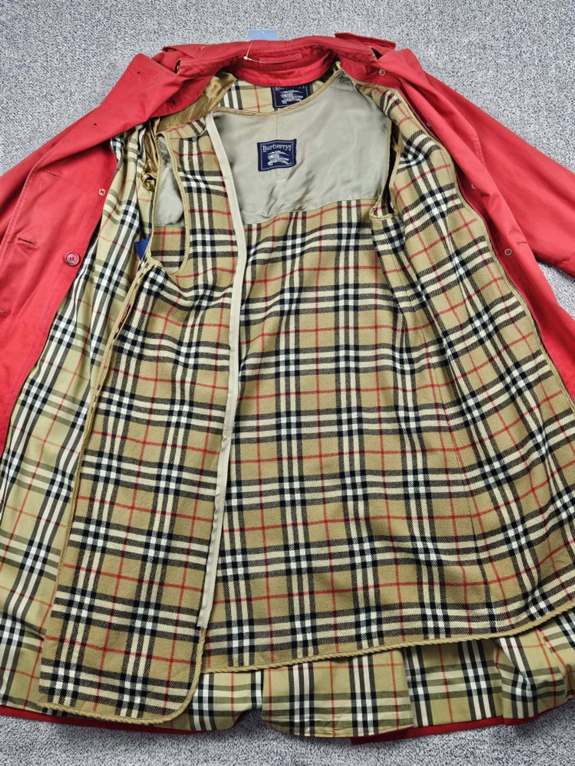 버버리 더블 브레스티드 울 안감 트렌치 코트 ( 6 ) / 10260 상품이미지8