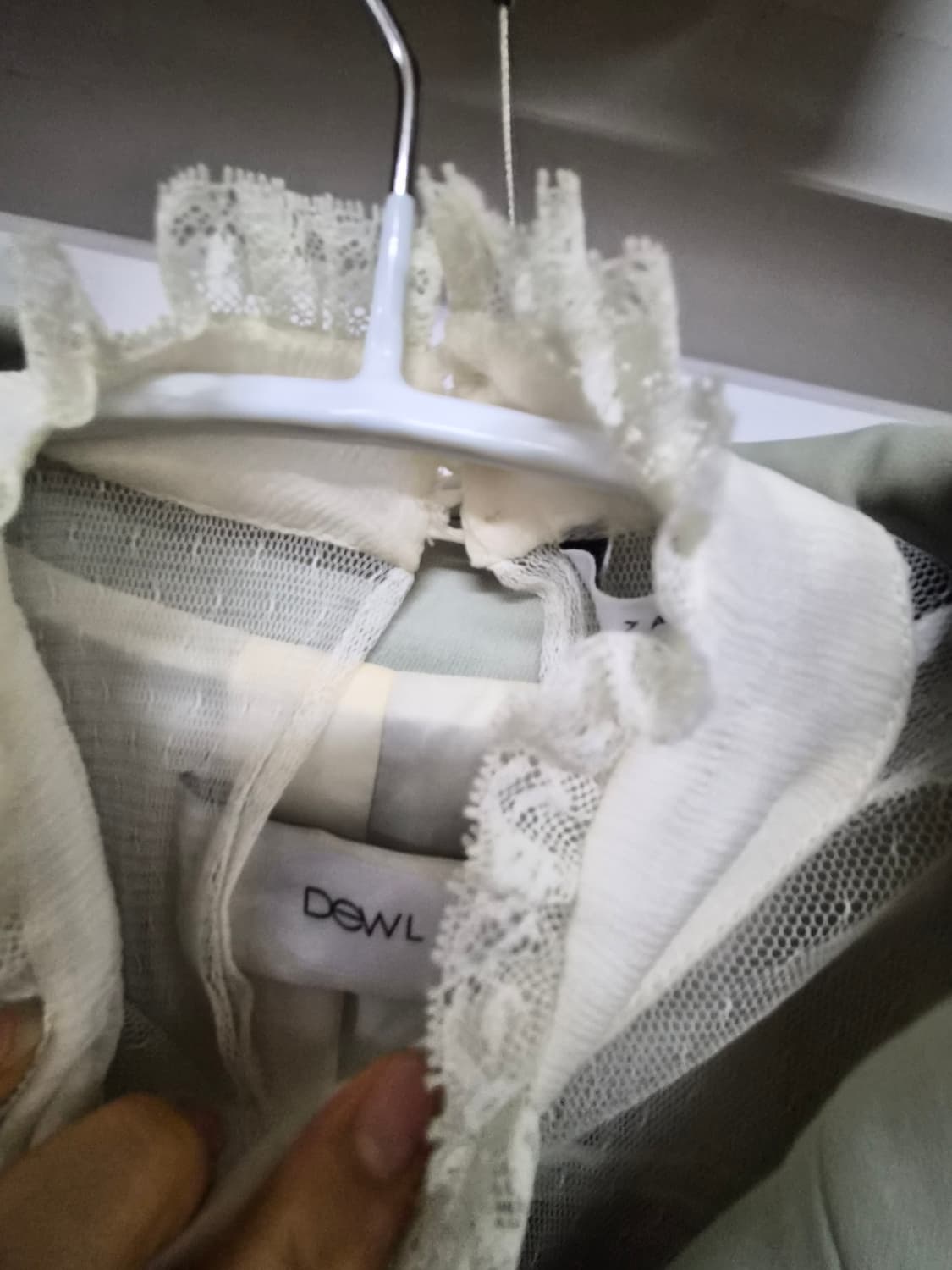 듀엘 세이지올리브 벨티드 자켓 상품이미지3