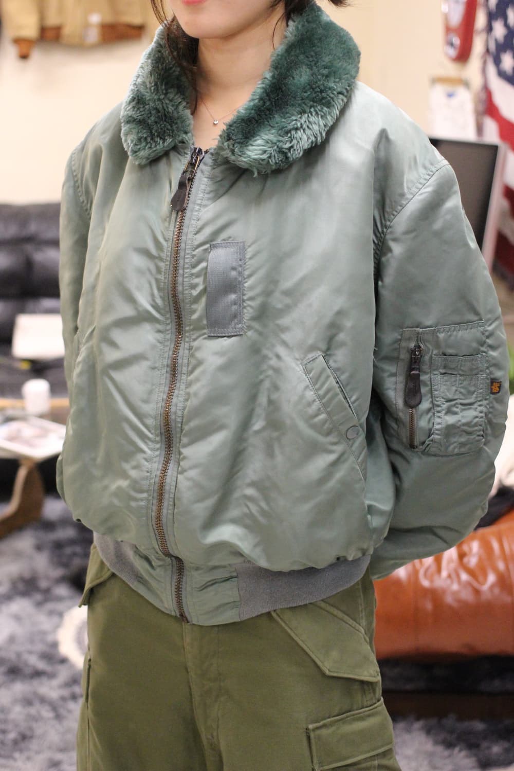 알파인더스트리 B15-D 플라이트자켓 상품이미지2