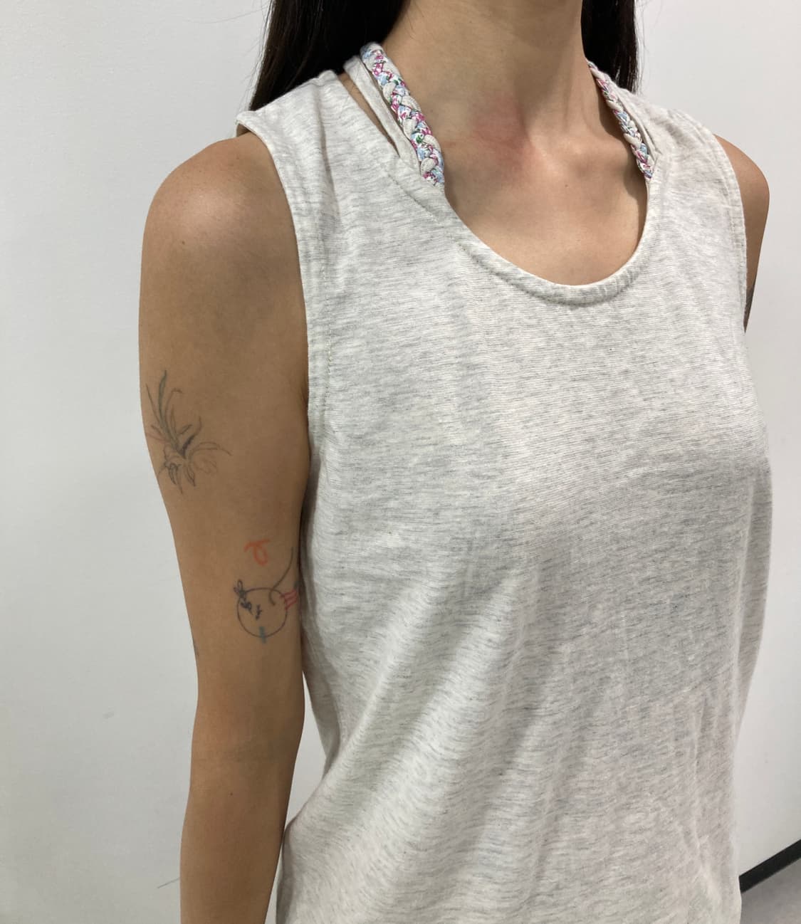 Double strap sleeveless  상품이미지3