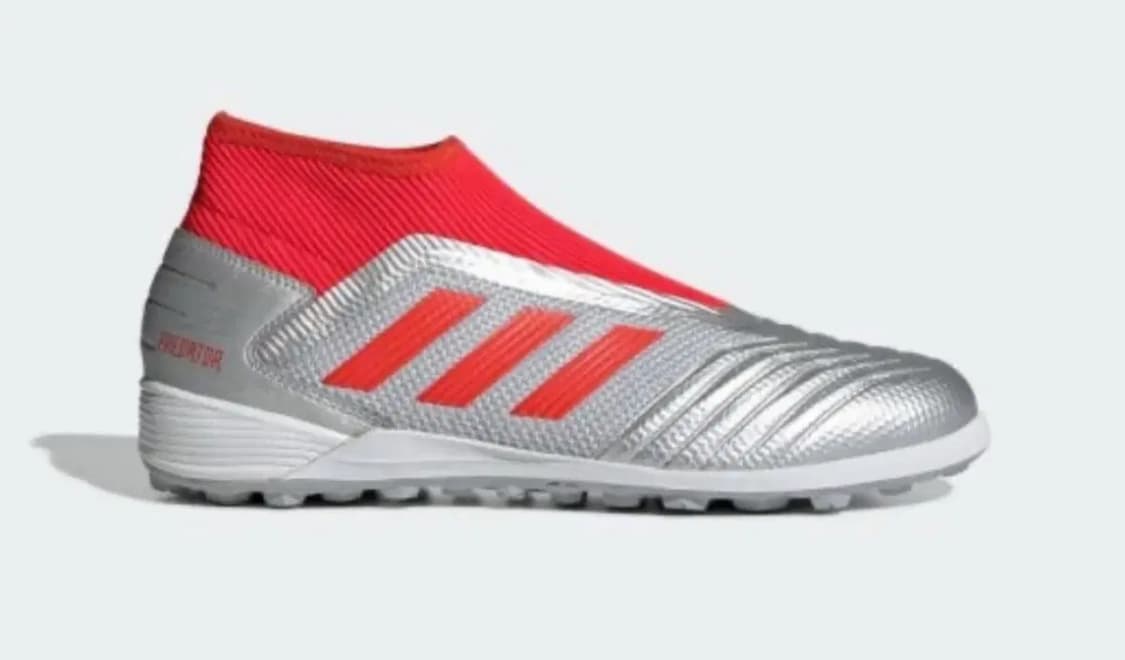 아디다스 프레데터 풋살화 실버/레드 250 상품이미지1
