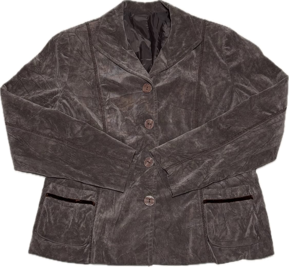 벨벳 브라운 빈티지 자켓 상품이미지1