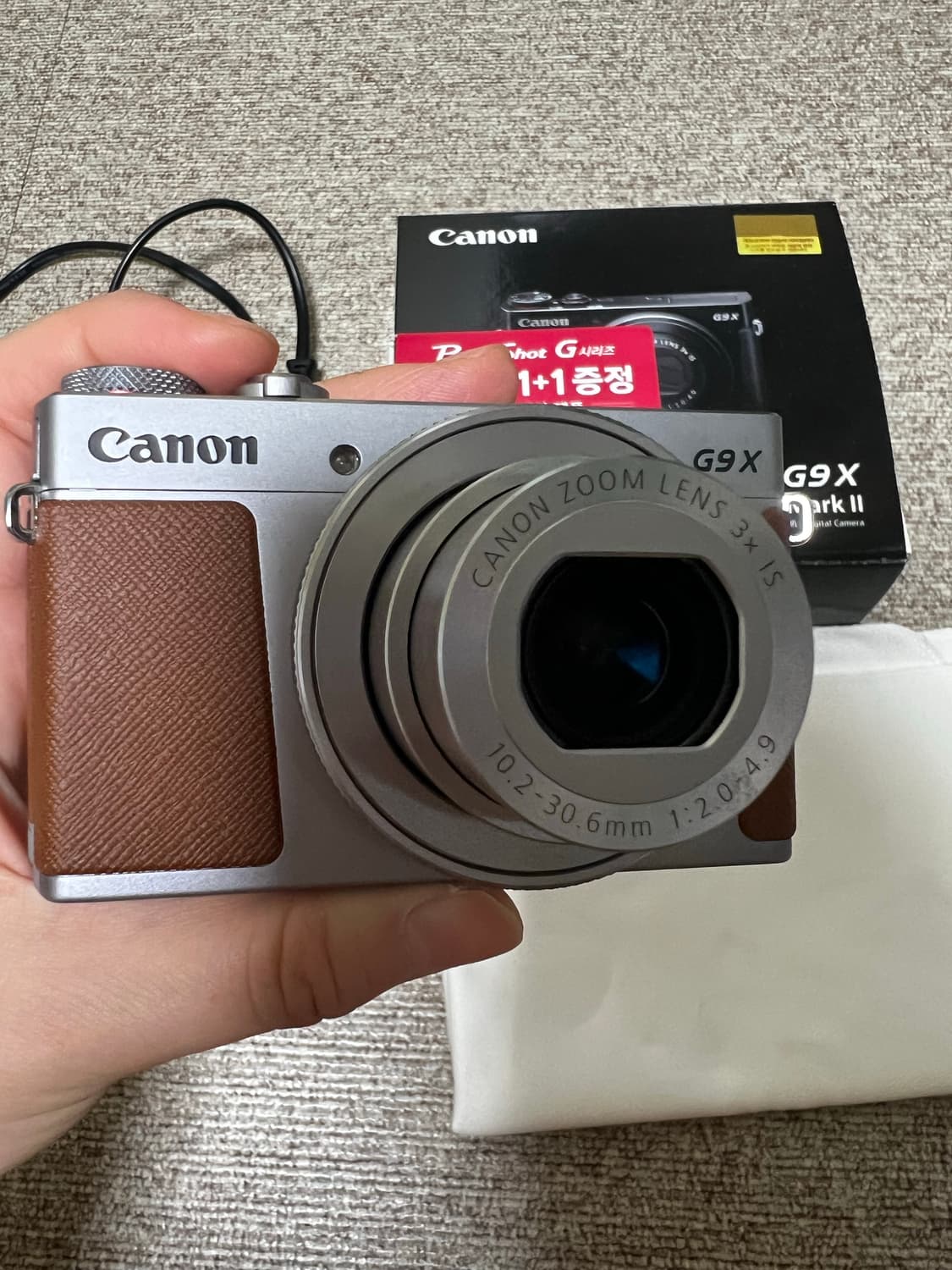 캐논 g9x mark II 실버+브라운 상품이미지7