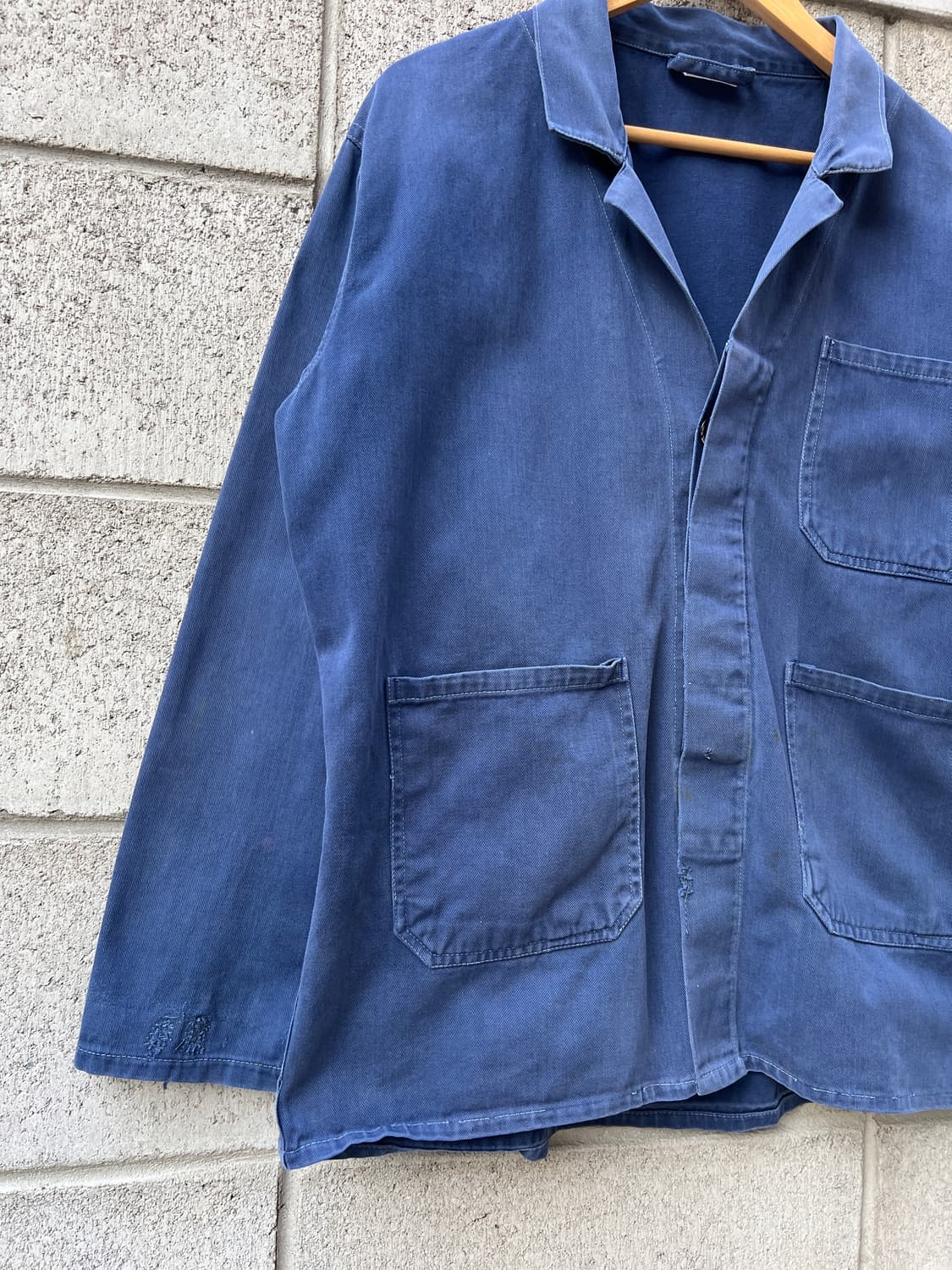 FADED OPEN COLLAR BELTED 빈티지프렌치워크자켓 상품이미지4