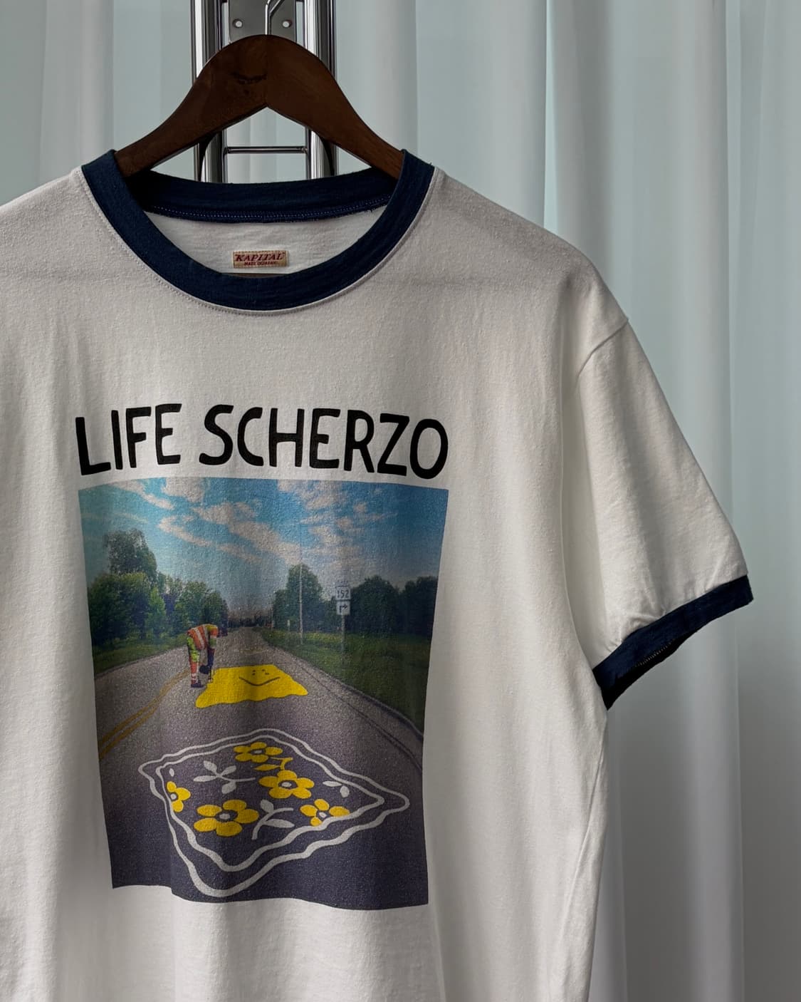 (새상품)[4]캐피탈 20 텐지쿠 링거 페인터 티셔츠 상품이미지3