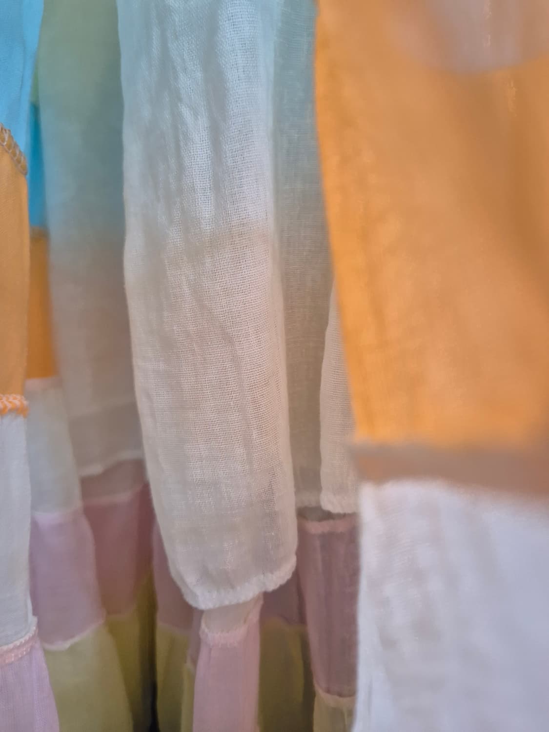 파스텔 캉캉 롱 스커트 55 66 상품이미지6