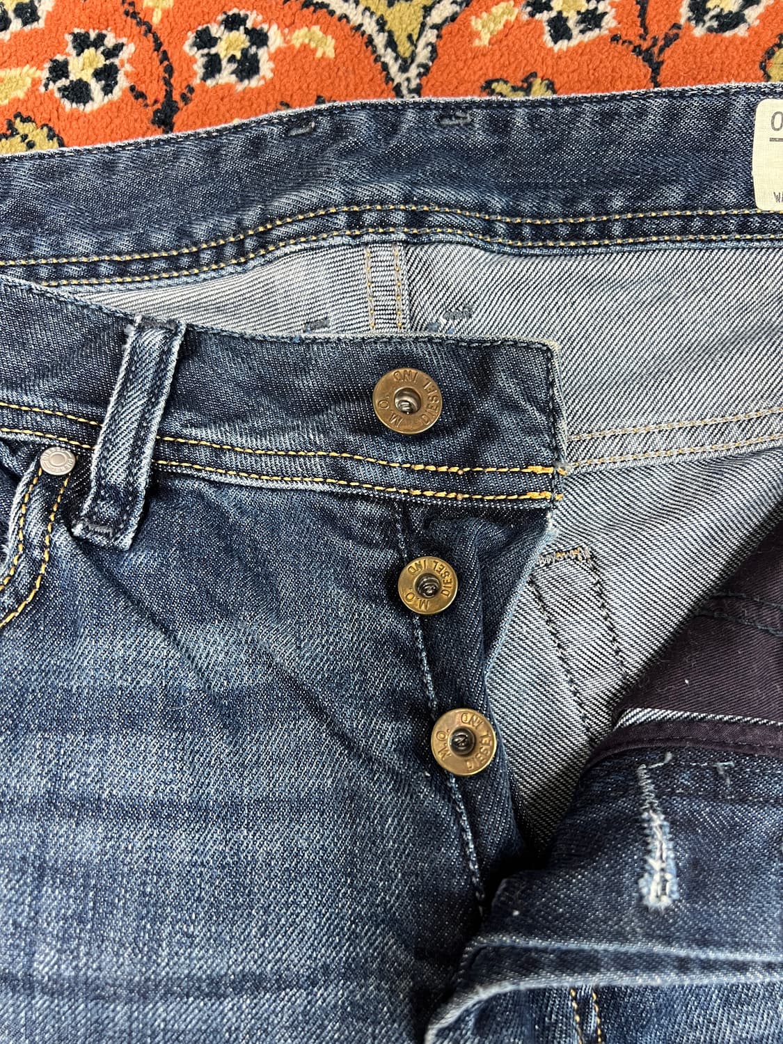 [30] 디젤 자티니 부츠컷 플레어 데님 팬츠 중청 상품이미지5