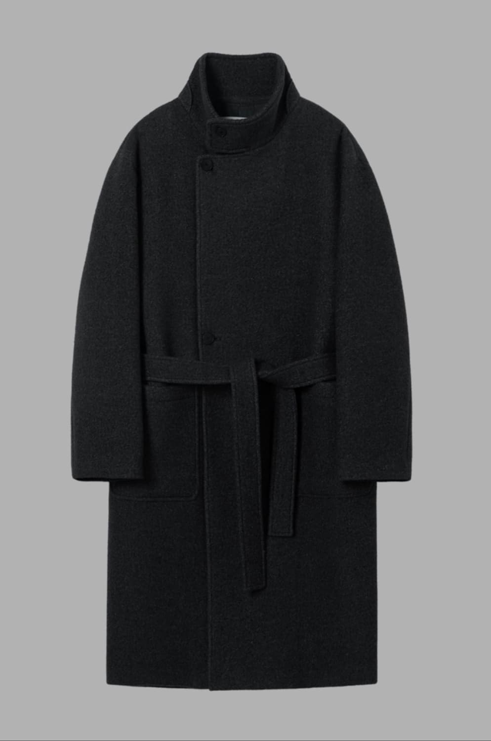 인사일런스 오버사이즈 하이넥 코트 M (새제품) 상품이미지6