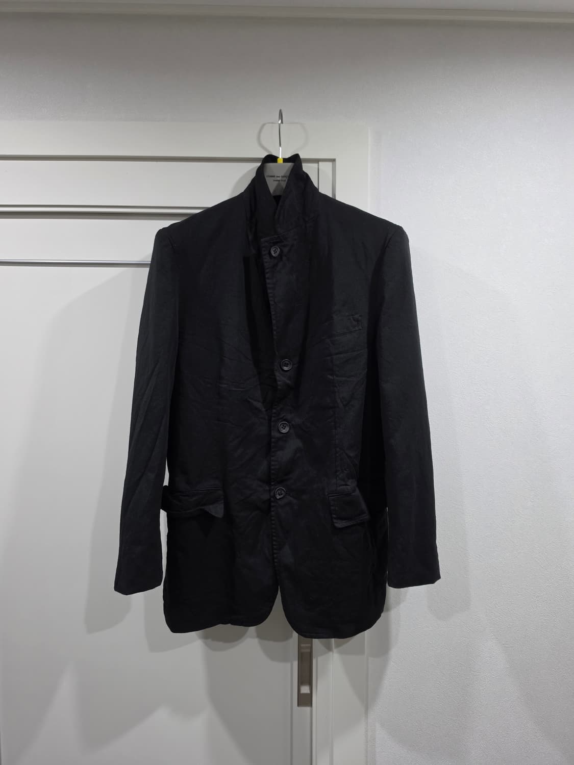 꼼데가르송 옴므 축융폴리(슈렁큰 이펙트) 자켓 L(21일 예약중) 상품이미지2