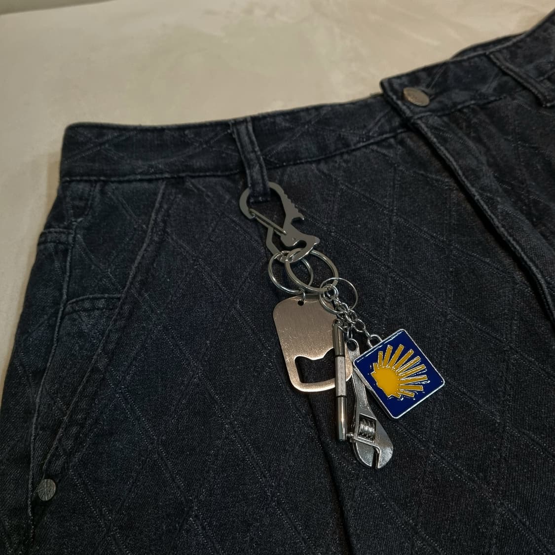 "Urban Key" 어반키 실버 키링 silver keychain 상품이미지5
