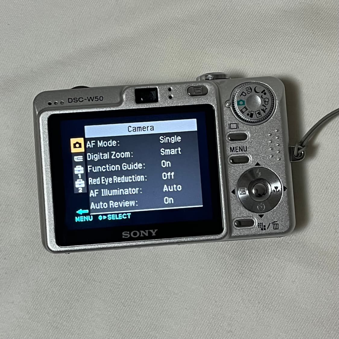 소니 사이버샷 DSC W50 디지털카메라 상품이미지3