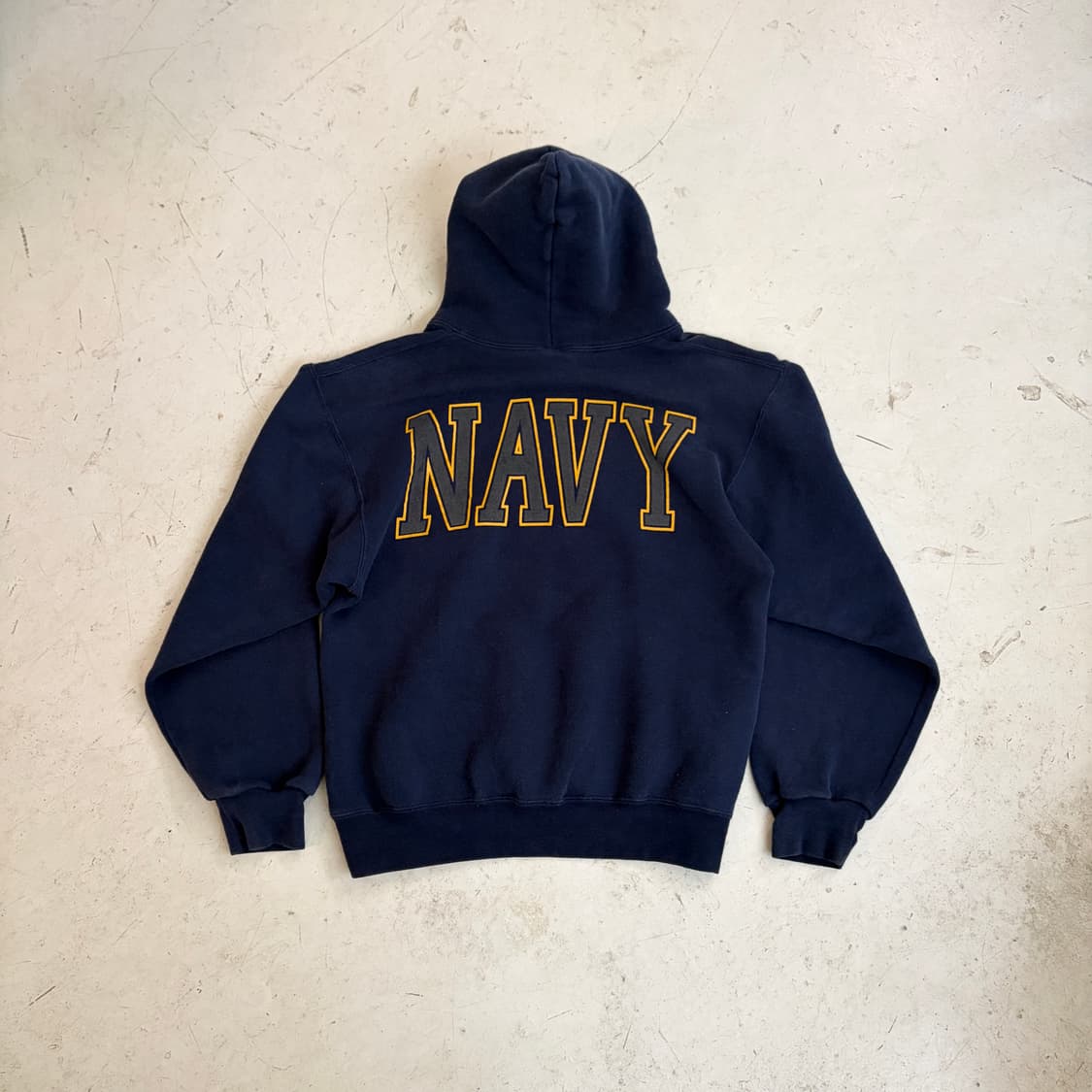 US NAVY OG 미해군 빈티지 후드티 S 상품이미지6