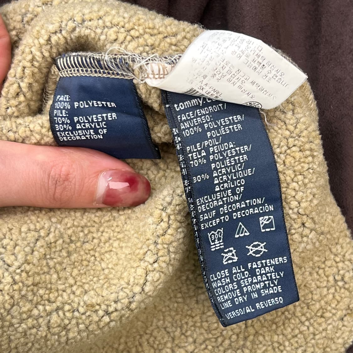 타미힐피거 스웨이드 자켓 r2691 상품이미지6