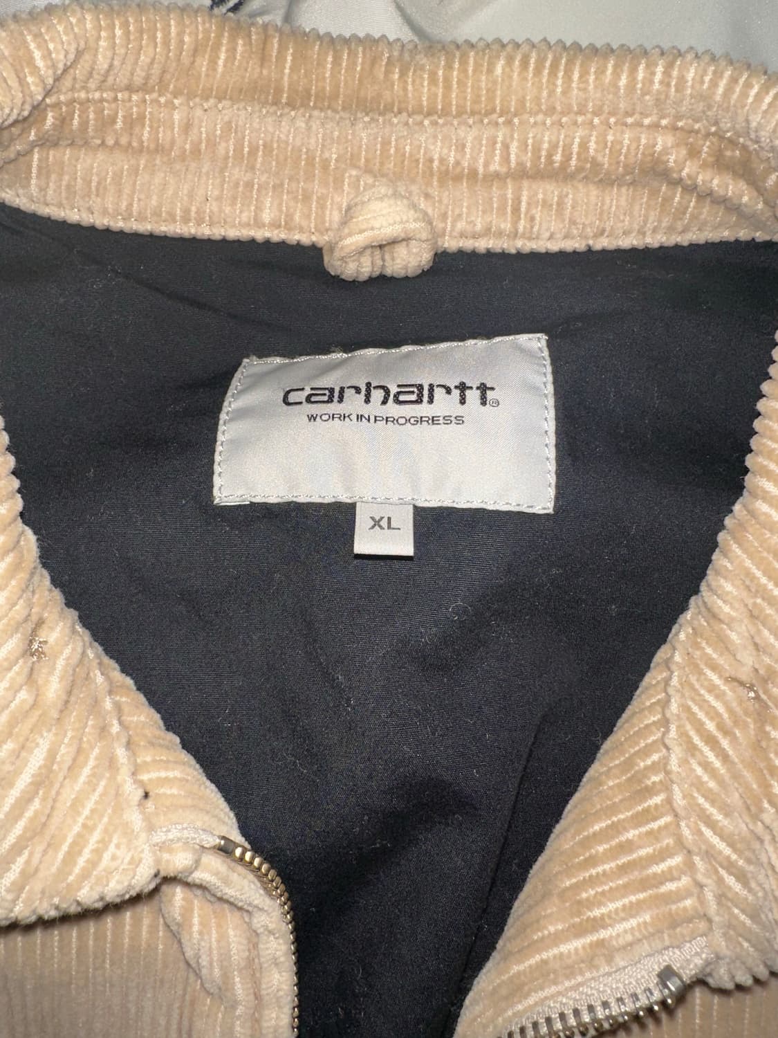 칼하트 wip 코듀로이 자켓 베이지 상품이미지4