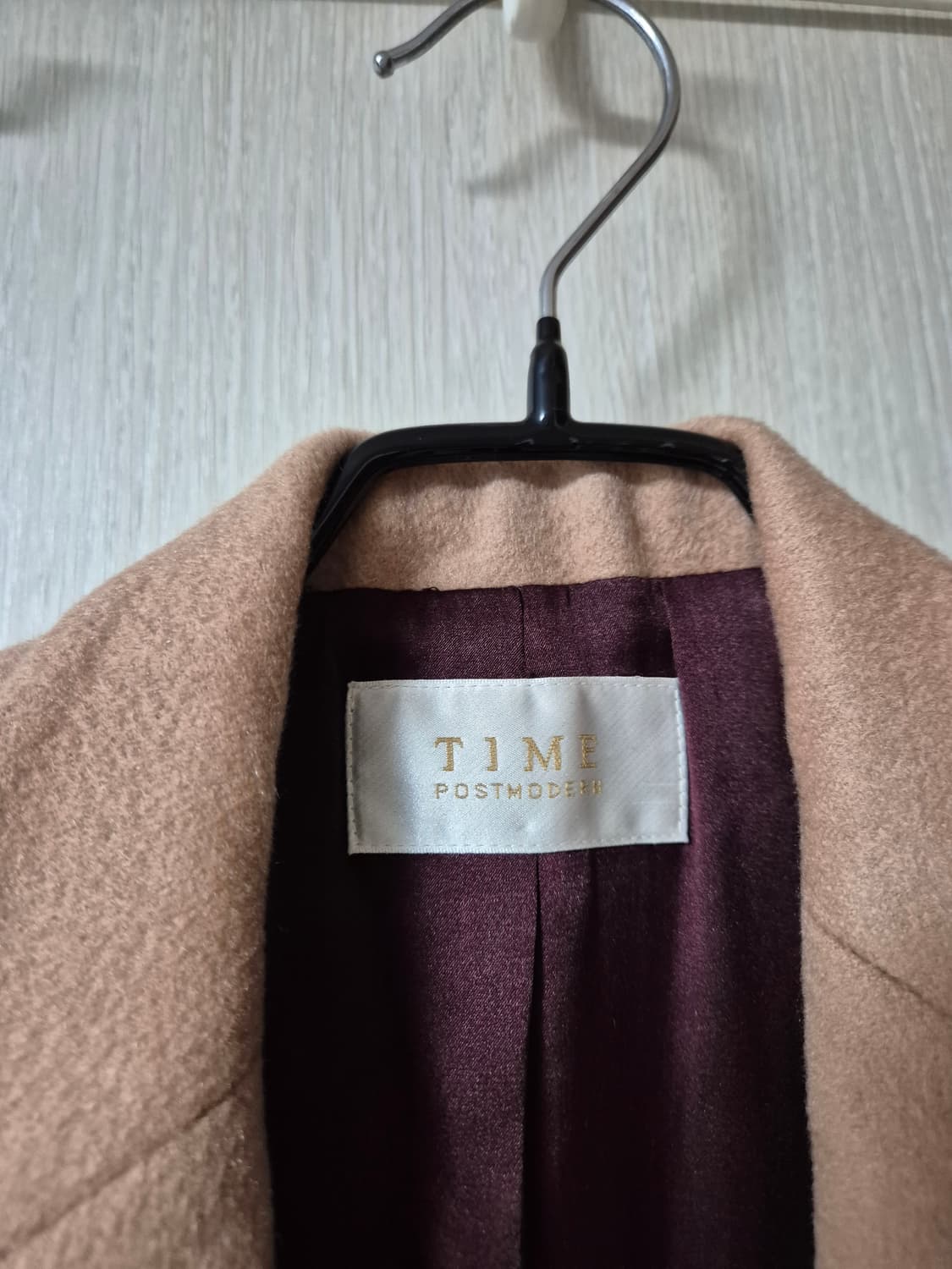 타임 TIME 한섬 캐시미어100 자켓 하프코트 타임캐시미어코트 상품이미지4