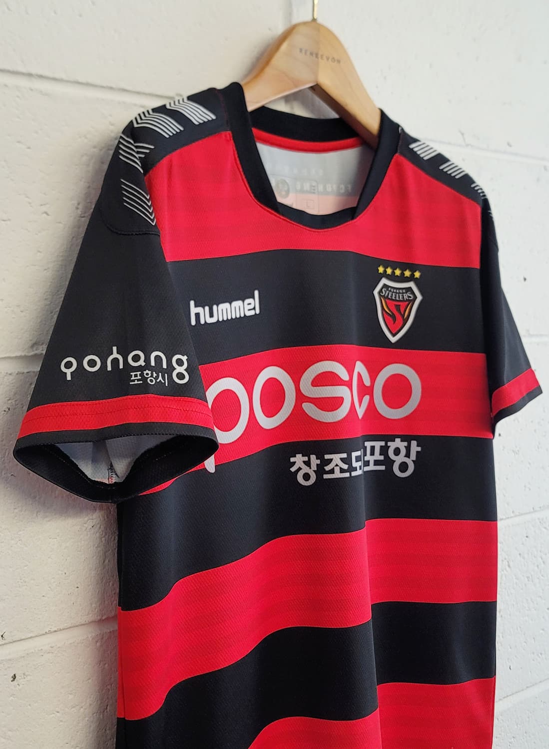 [주니어.L] 험멜 2015 포항스틸러스 홈 져지(유니폼) 판매 상품이미지5