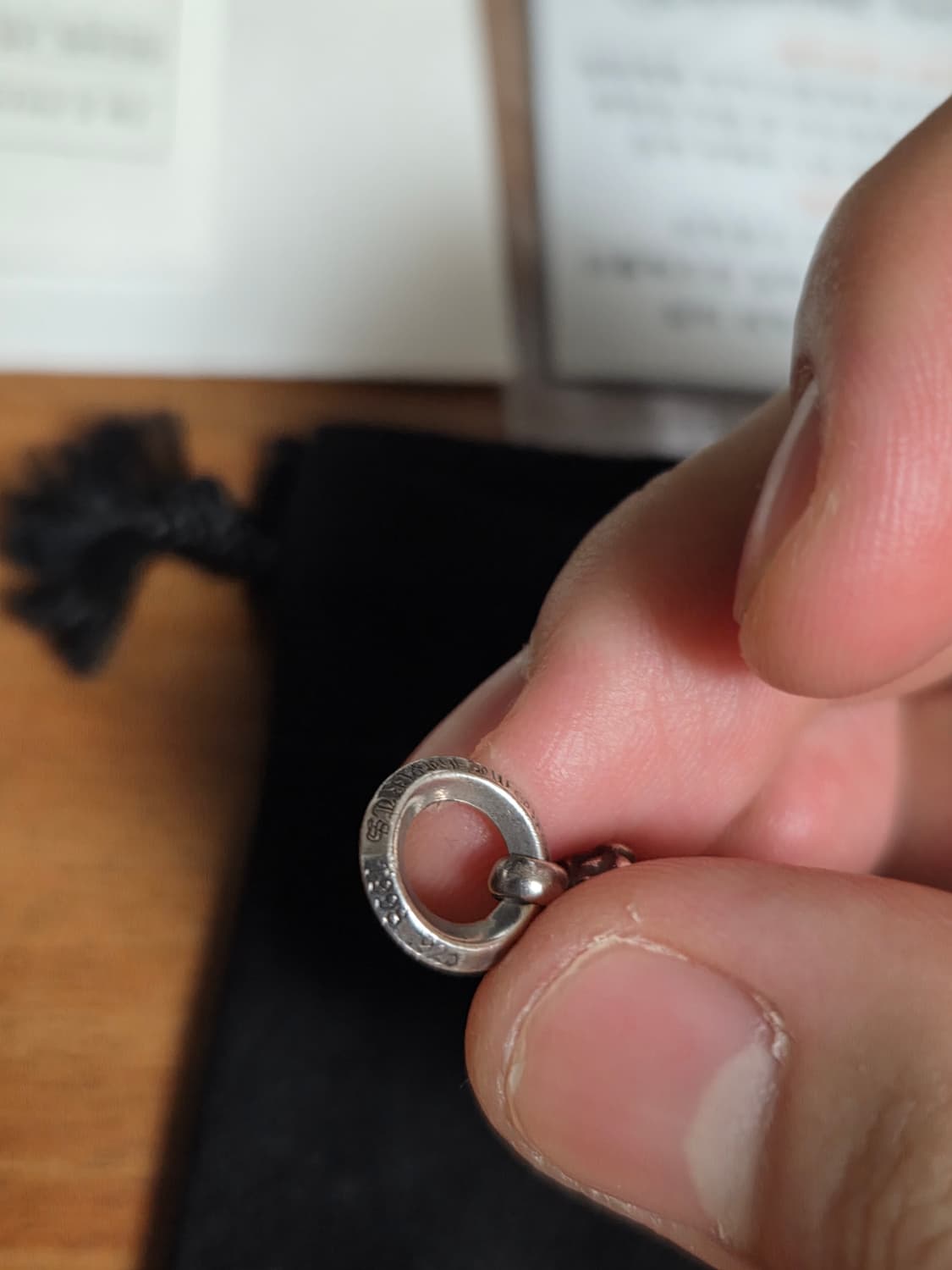 크롬하츠 원볼타이니 펜던트 상품이미지3