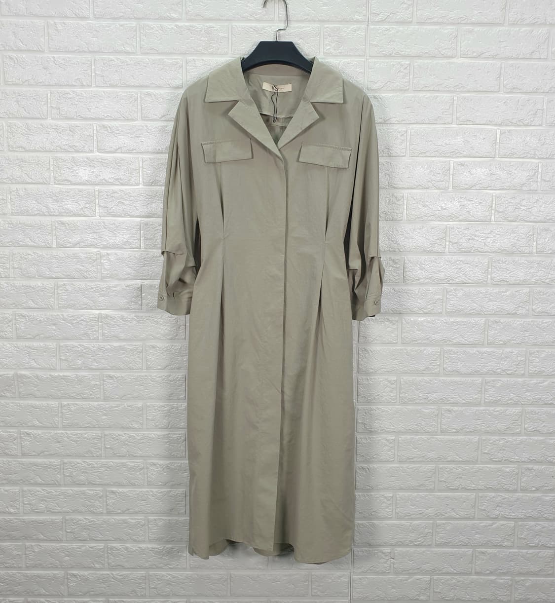 [66]케네스레이디 벨티드 셔츠형 원피스 상품이미지4