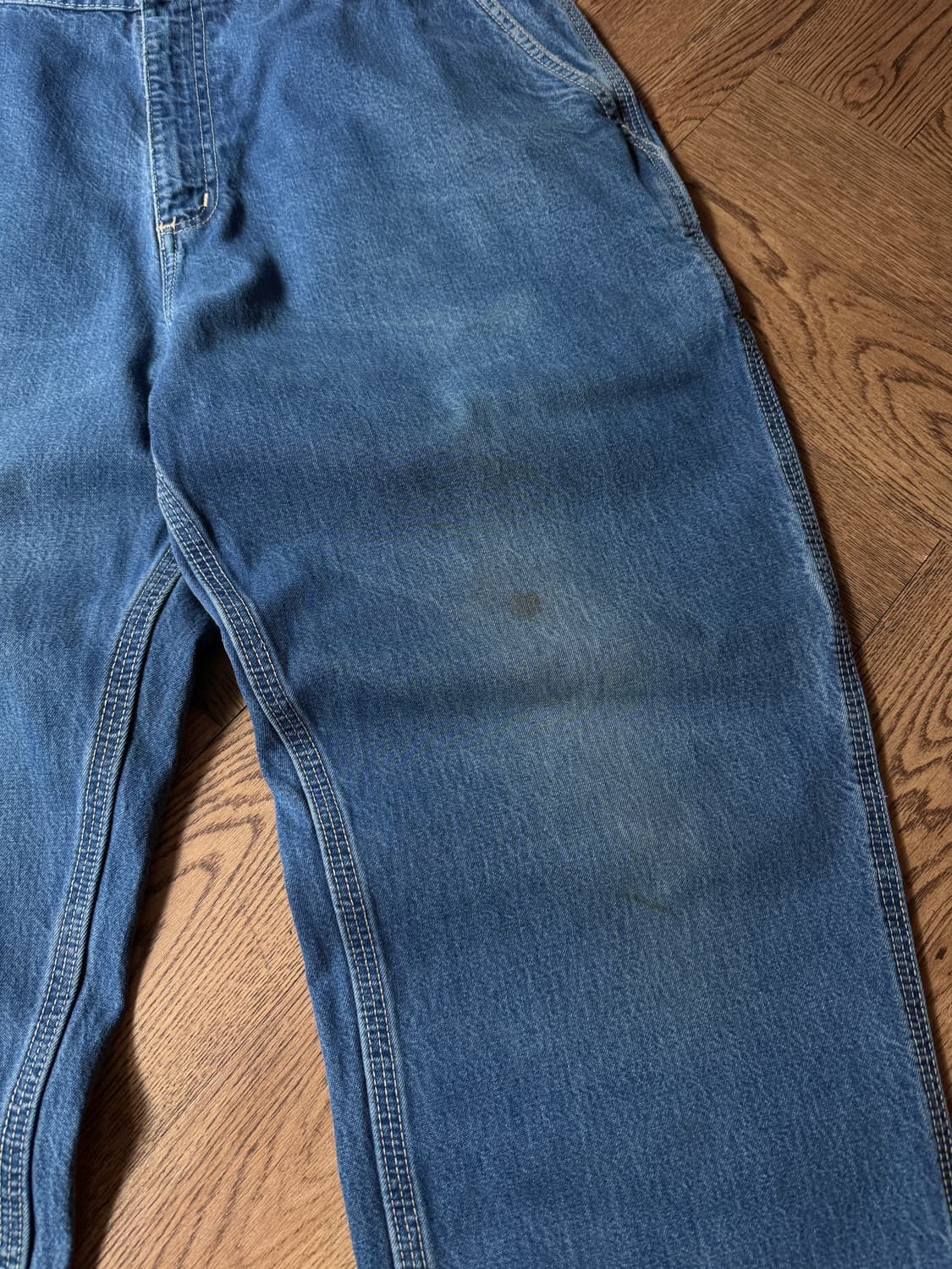 [38]칼하트FR 싱글니 카펜터 워크 데님 팬츠 상품이미지3