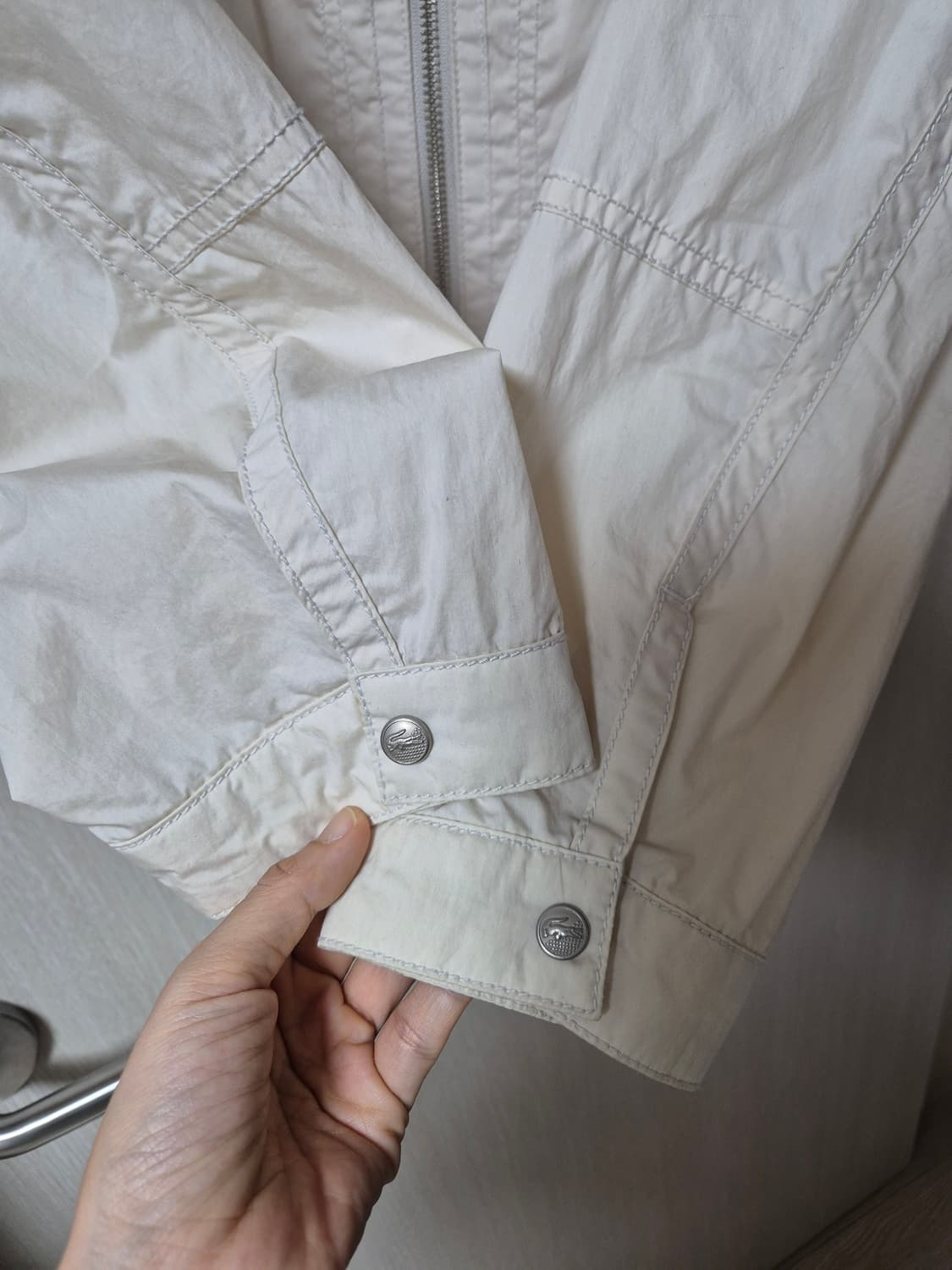 라코스테 경량점퍼 나일론 자켓 52 사이즈 상품이미지9