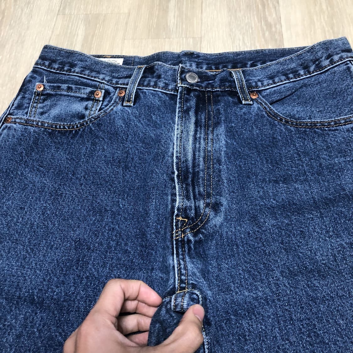(32) 리바이스 Levi's 551z 어텐틱 스트레이트 핏 데님 상품이미지4