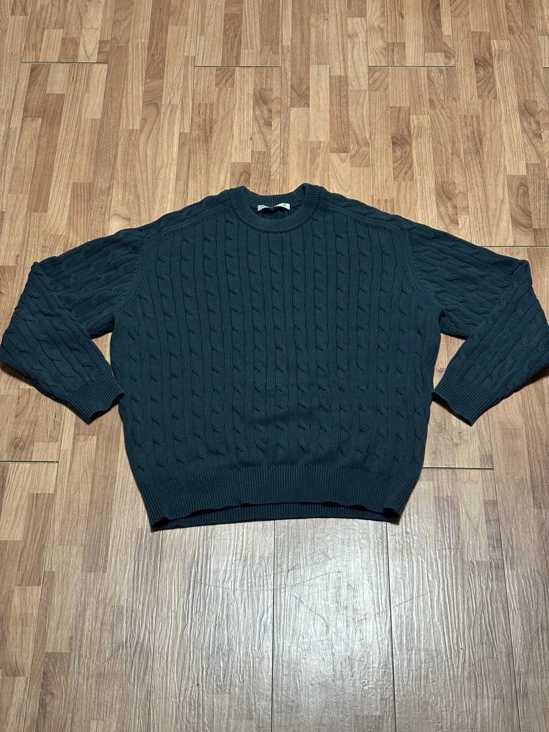 인템포무드 케이블 니트 XL 상품이미지1