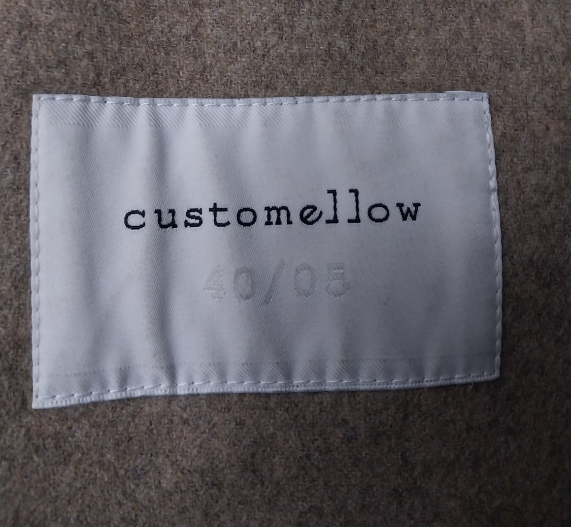 커스텀멜로우 캐시미어 혼방 코트 (안쪽 퀼팅처리,분리됨) 상품이미지7