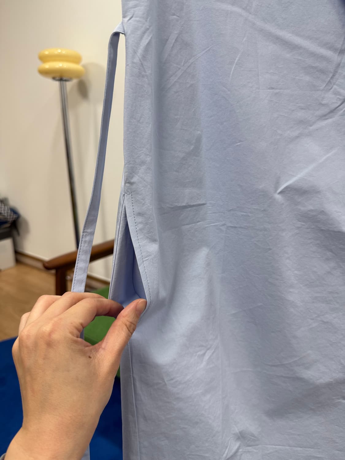 할로미늄 버튼업 원피스 상품이미지6