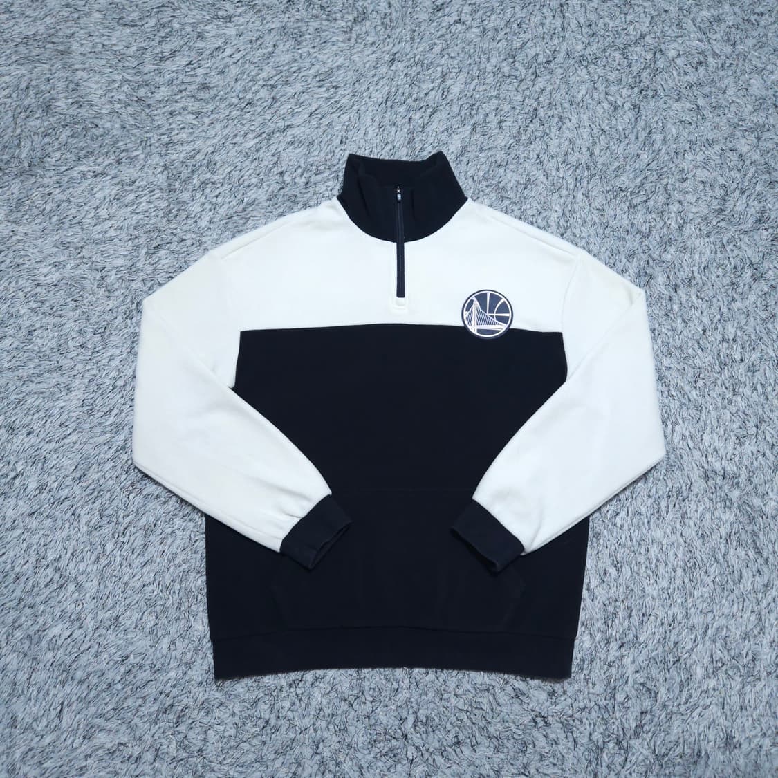 NBA) L 남자 골스워 반집업 기모맨투맨 / 왕눈이샵 상품이미지1