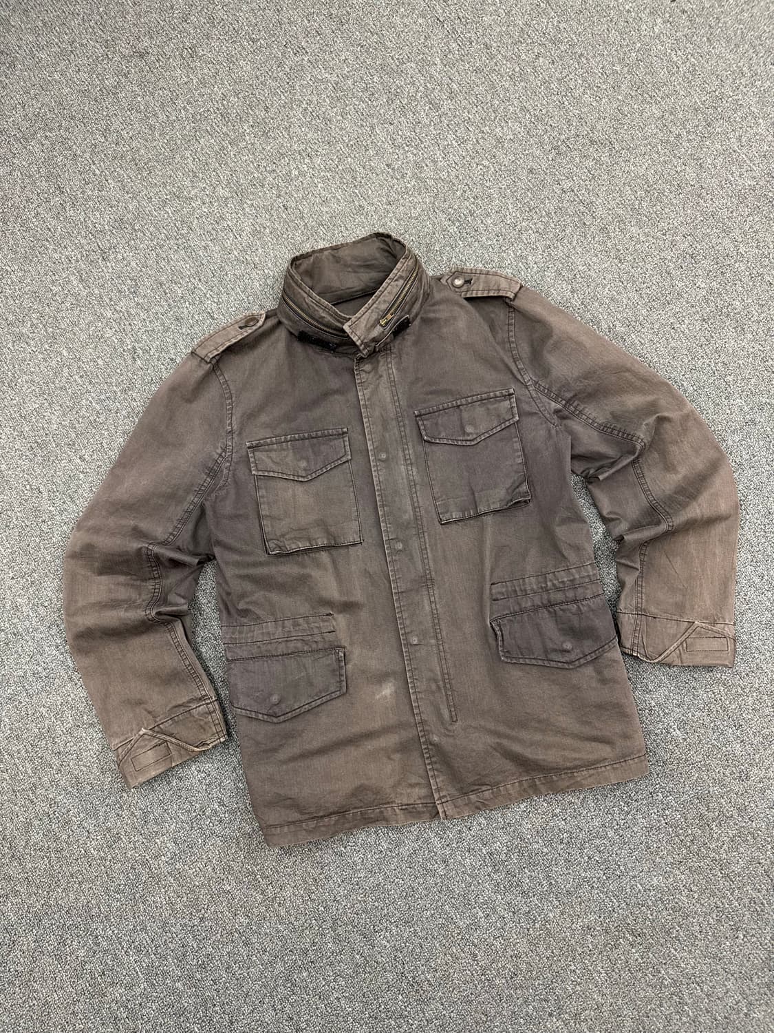 OS)Japanese vintage y2k 더블포켓 M65 야상자켓 상품이미지1