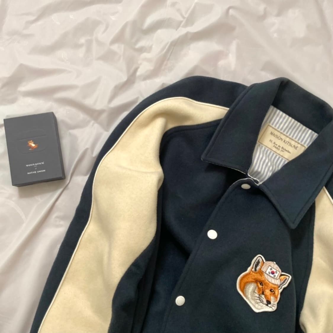 (XL) Maison Kitsune 메종키츠네 15FW 국뽕 테디 자켓 상품이미지1