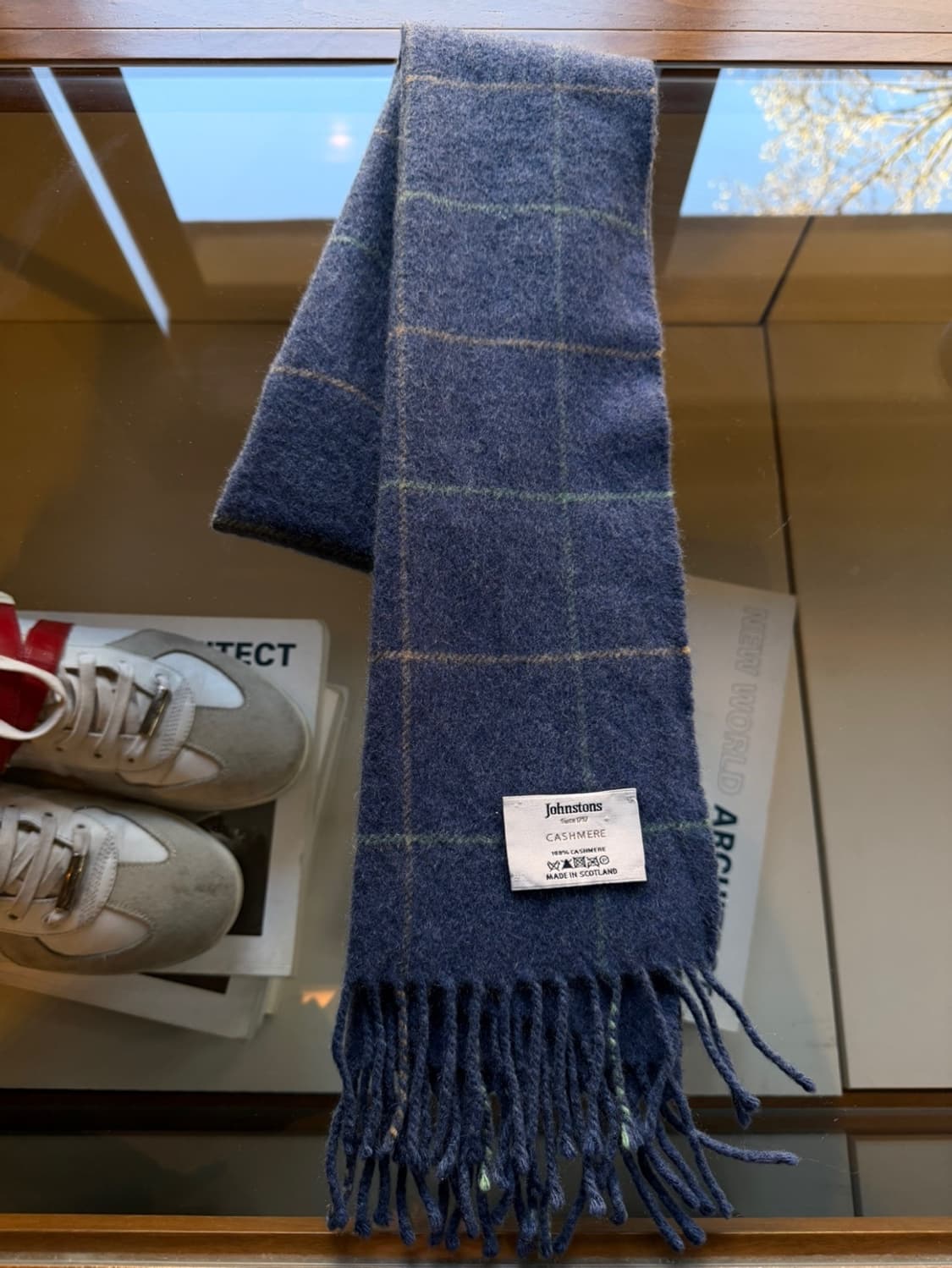 존스톤즈 캐시미어 머플러  상품이미지1