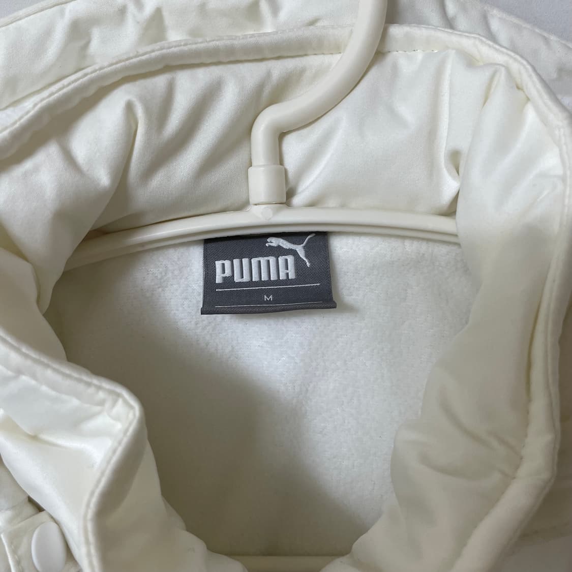 [ M ] 푸마 여성 기모 후드 경량패딩 상품이미지4