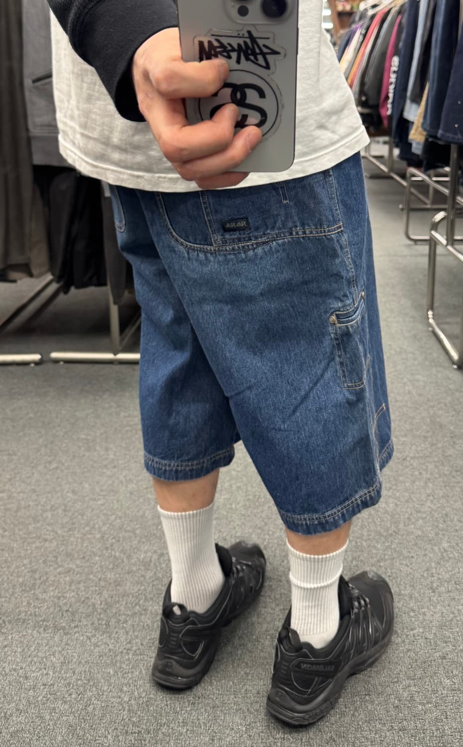 34) 펠레펠레 스트릿 와이드 버뮤다팬츠 상품이미지2