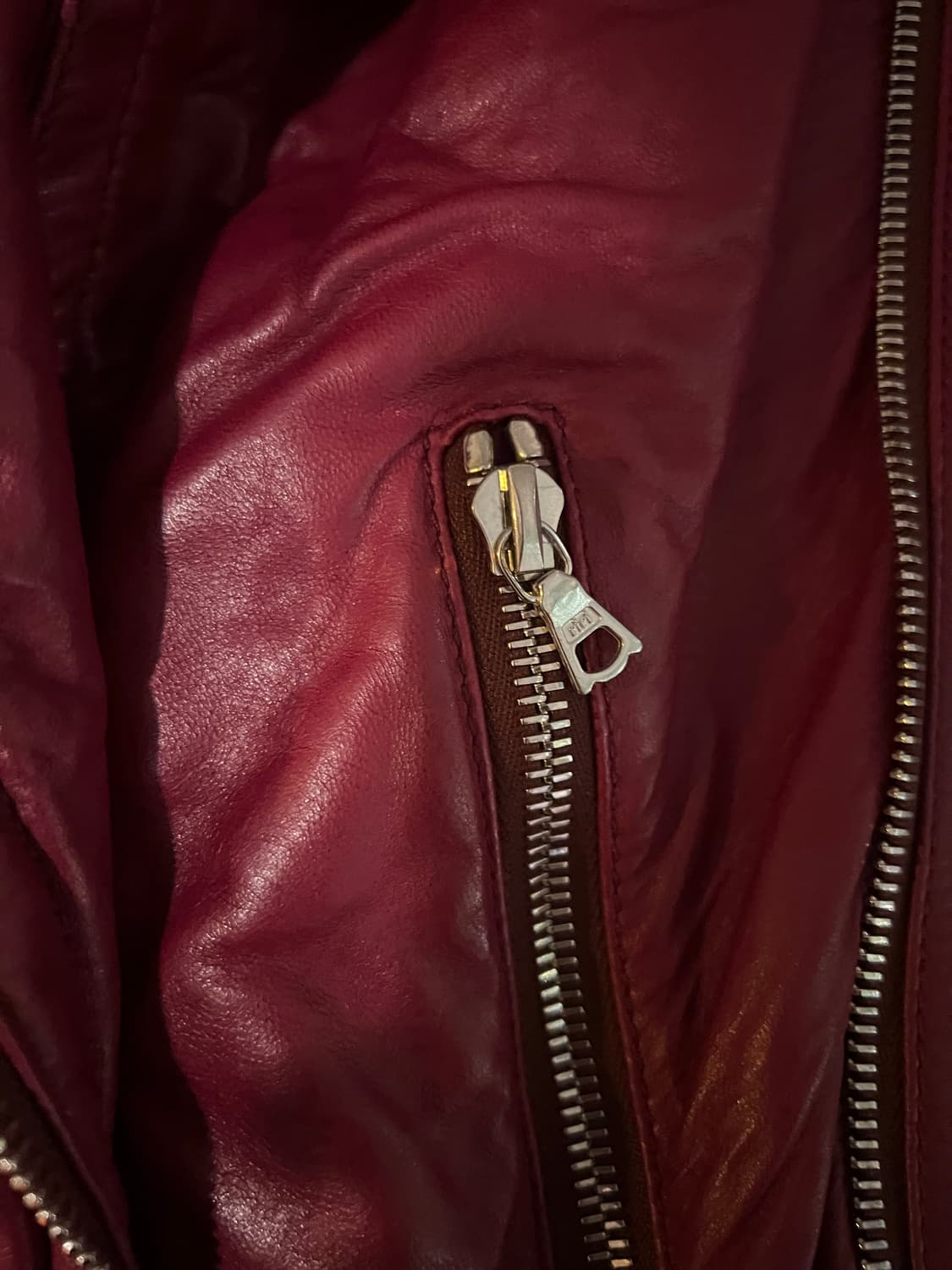 RED leather jacket by Marc Jacobs 09fw 상품이미지3