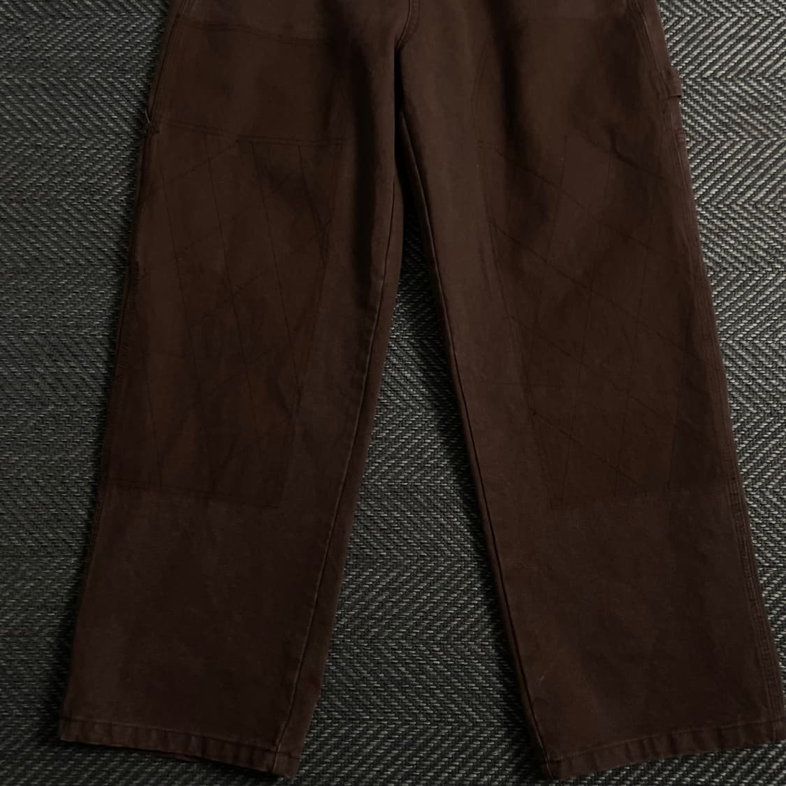 파르티멘토 브라운 와이드 카펜터 팬츠 y 3783 상품이미지3