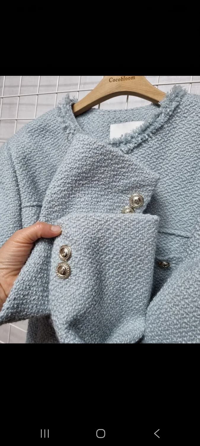 (새상품) ohen 오헨 트위드자켓 상품이미지6