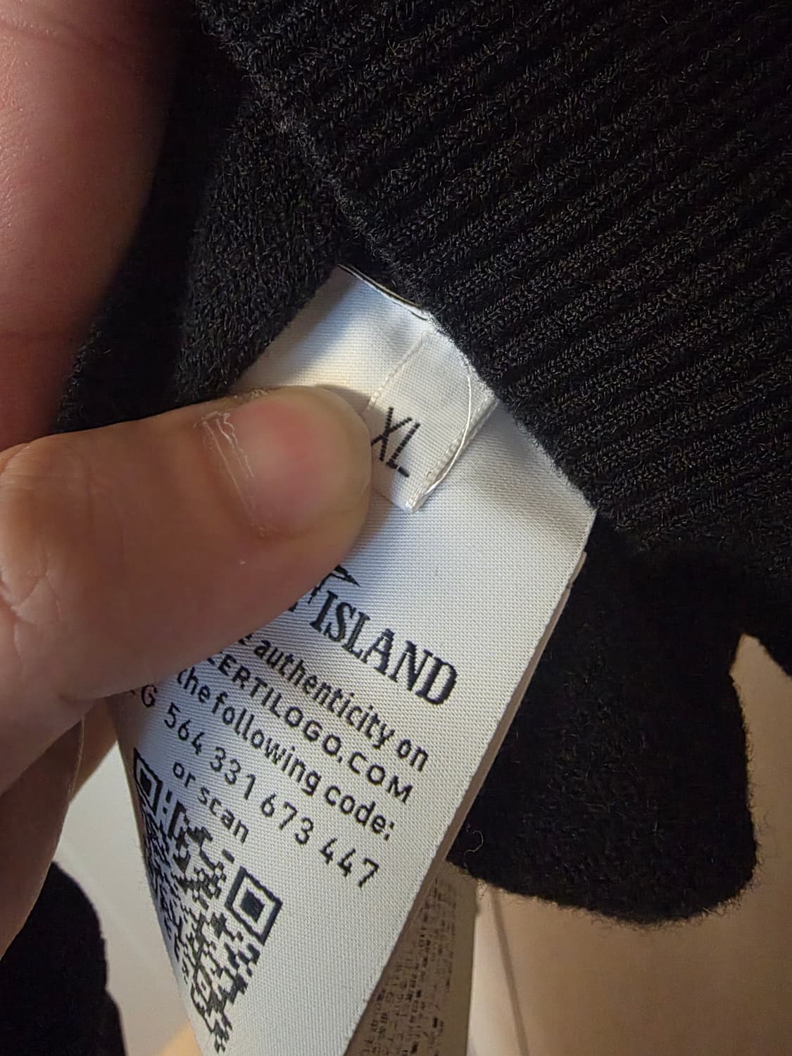 [ XL ] 스톤아일랜드 니트 집업 상품이미지8