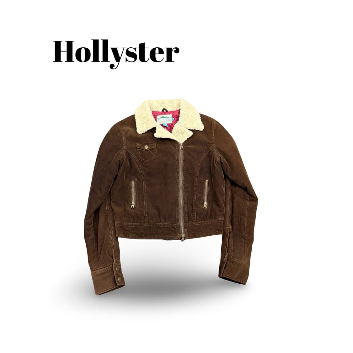 (44)홀리스터코듀로이크롭자켓 상품이미지1