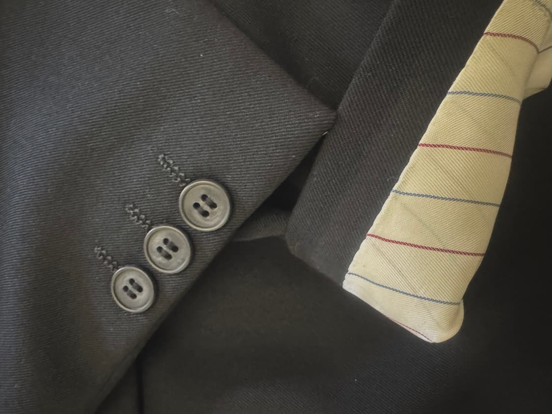 aar durbanx 요지야마모토 블랙 블레이져 상품이미지8