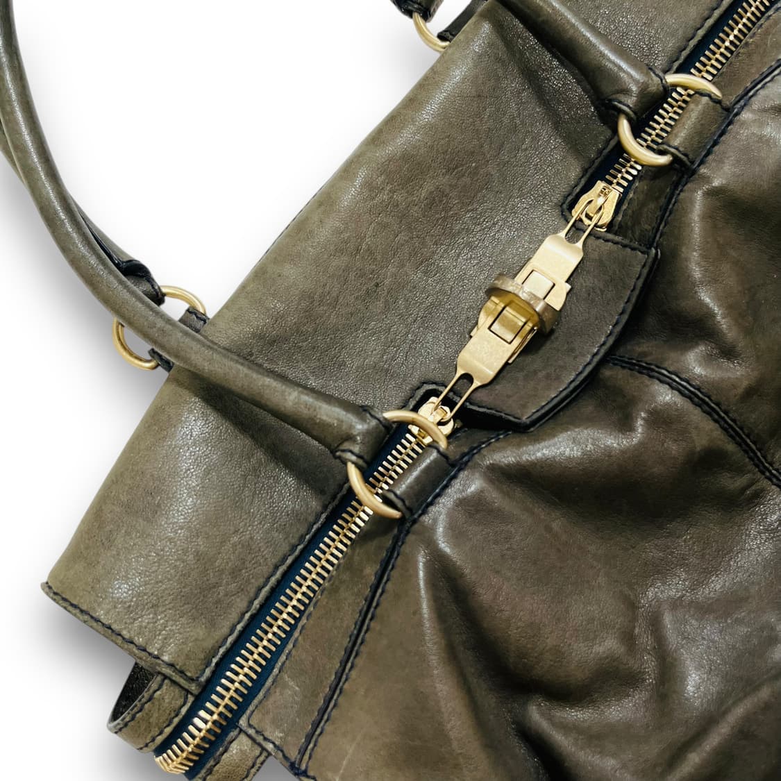 Max Mara Magaux Leather Hand bag 상품이미지2