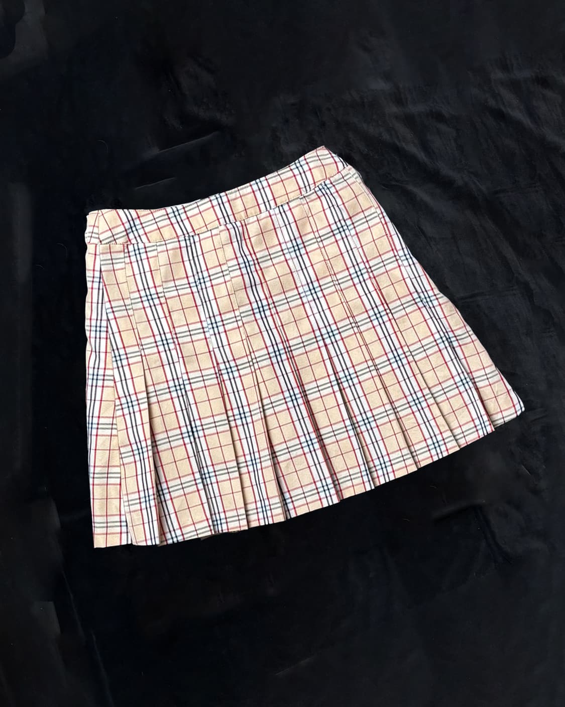 일본빈티지 BROWNY STANDARD 체크 스커트 상품이미지1