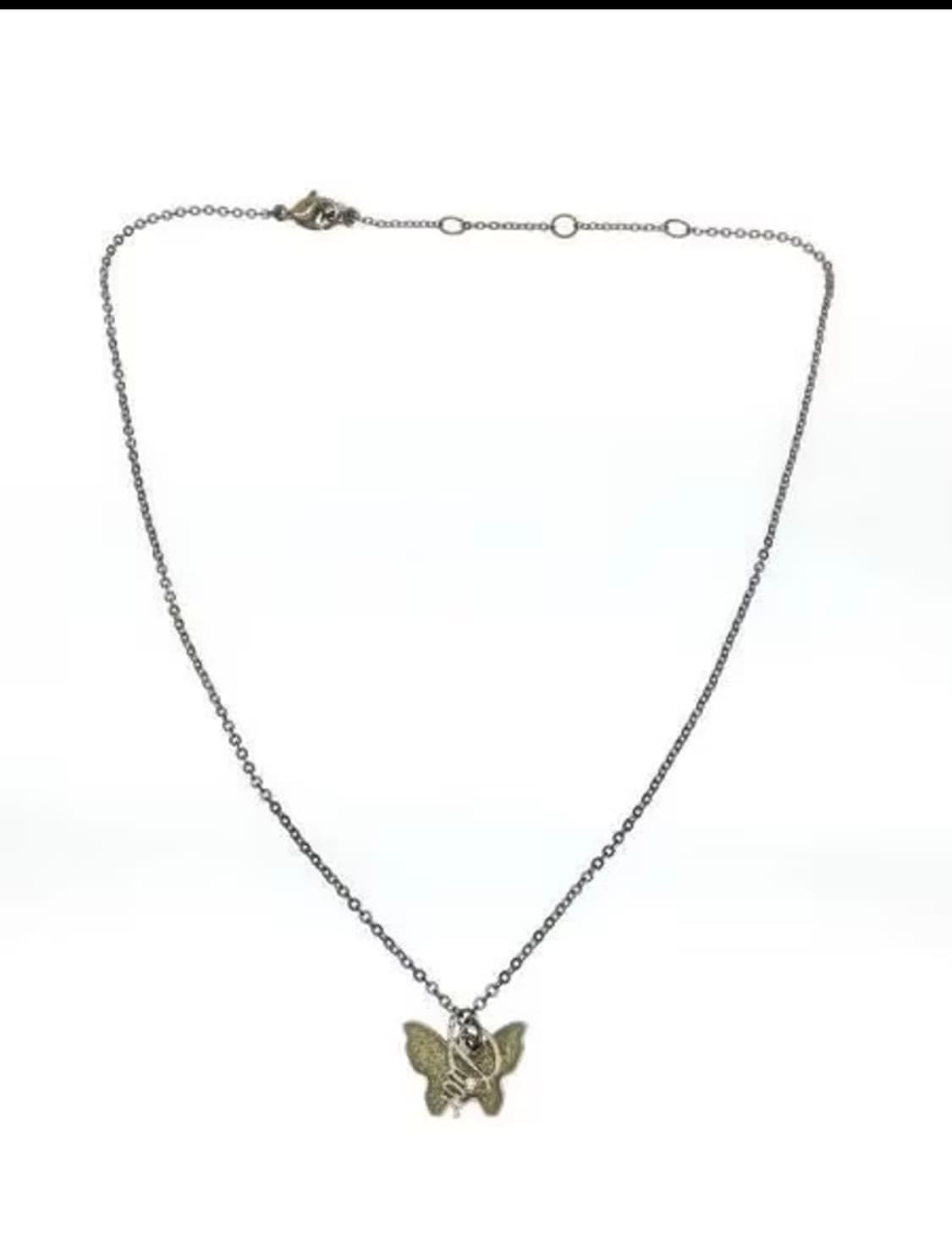 디올 나비 펜던트 목걸이 상품이미지2