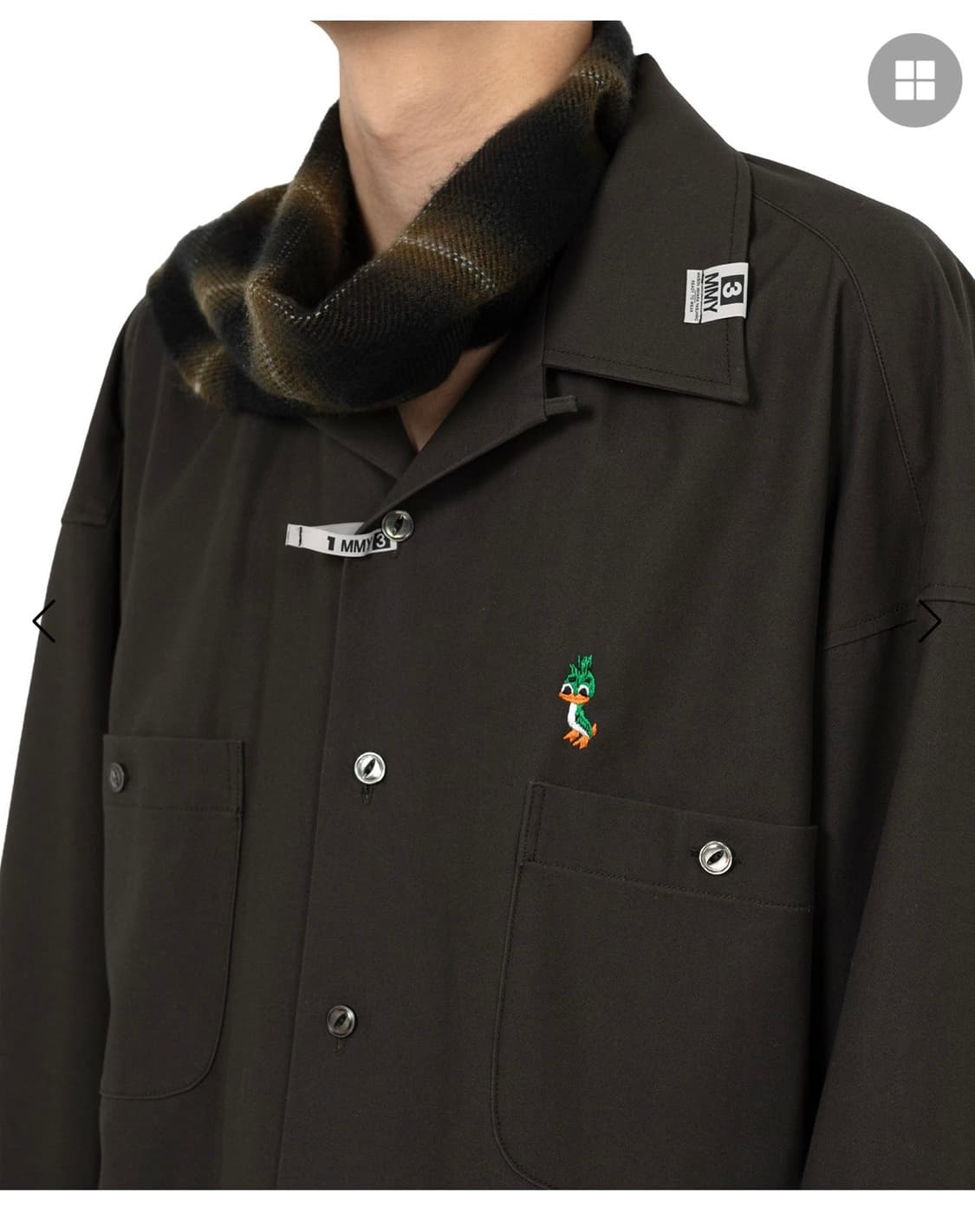 메종 미하라 야스히로 스카프셔츠  상품이미지2