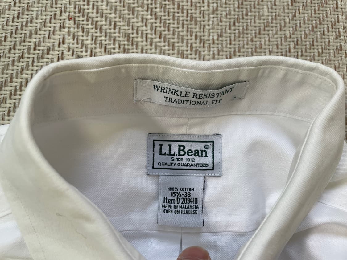 Llbean 엘엘빈 레지스턴트 버튼다운 옥스포드 셔츠 상품이미지4