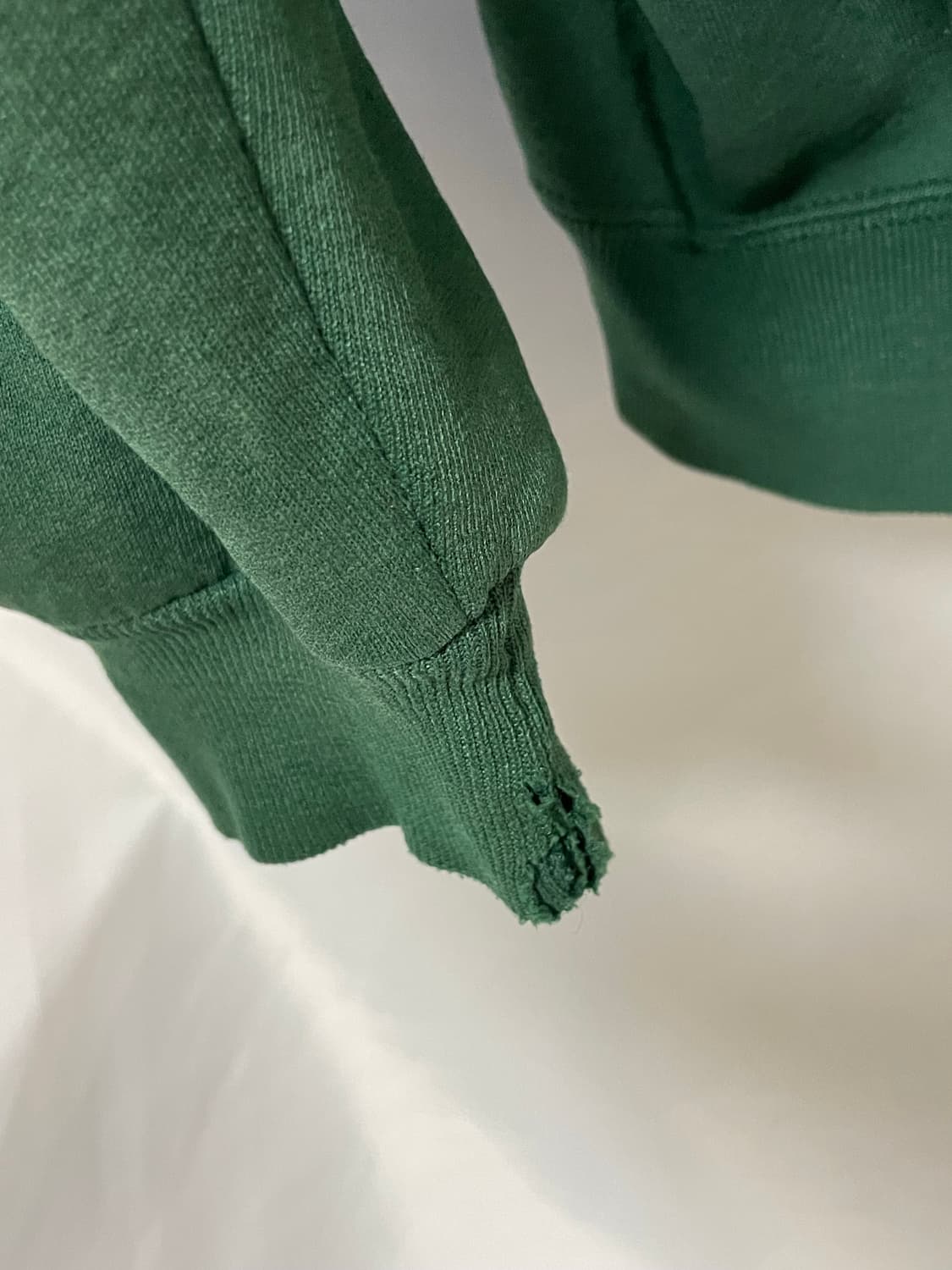 [D.O Vtg] 90s 러셀 50/50 후드 그린(XL) 상품이미지6