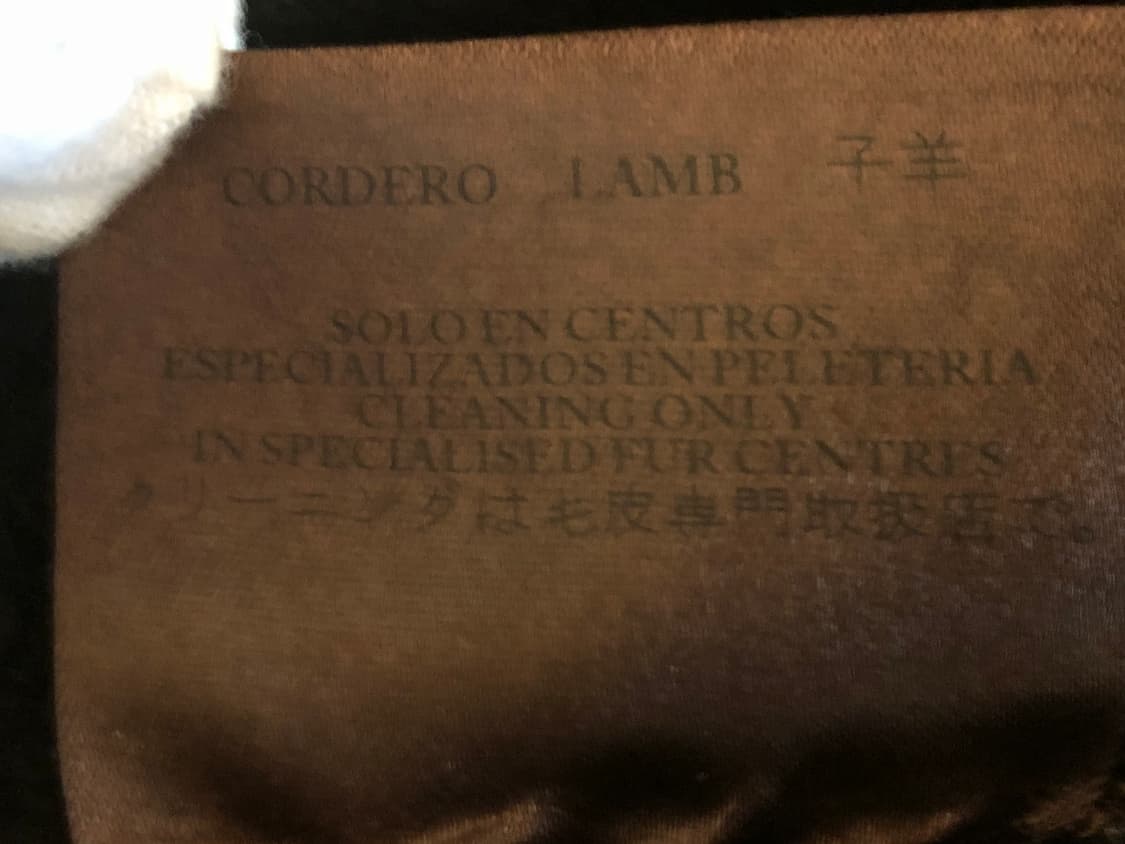 로에베 빈티지 시어링 자켓(무스탕) 상품이미지9