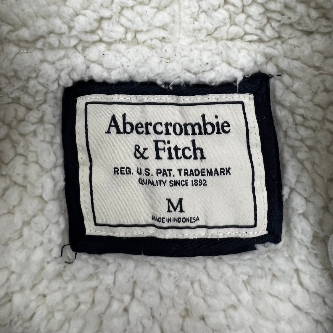 아베크롬비 양털 울프죠 후드집업 상품이미지2