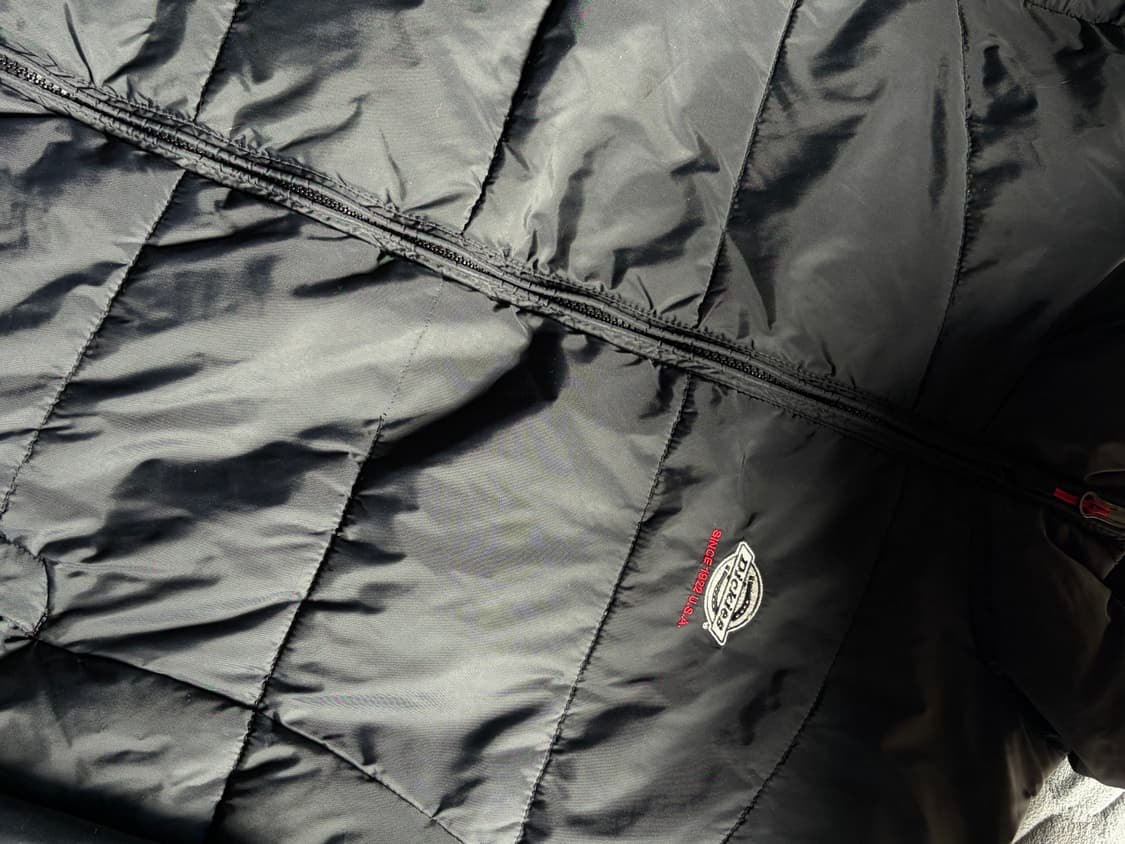 디키즈 블랙 경량패딩 상품이미지3